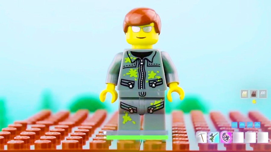 کارتون لگو آجری ها Lego Bricks - قسمت 33 - ساختمان آجری ها